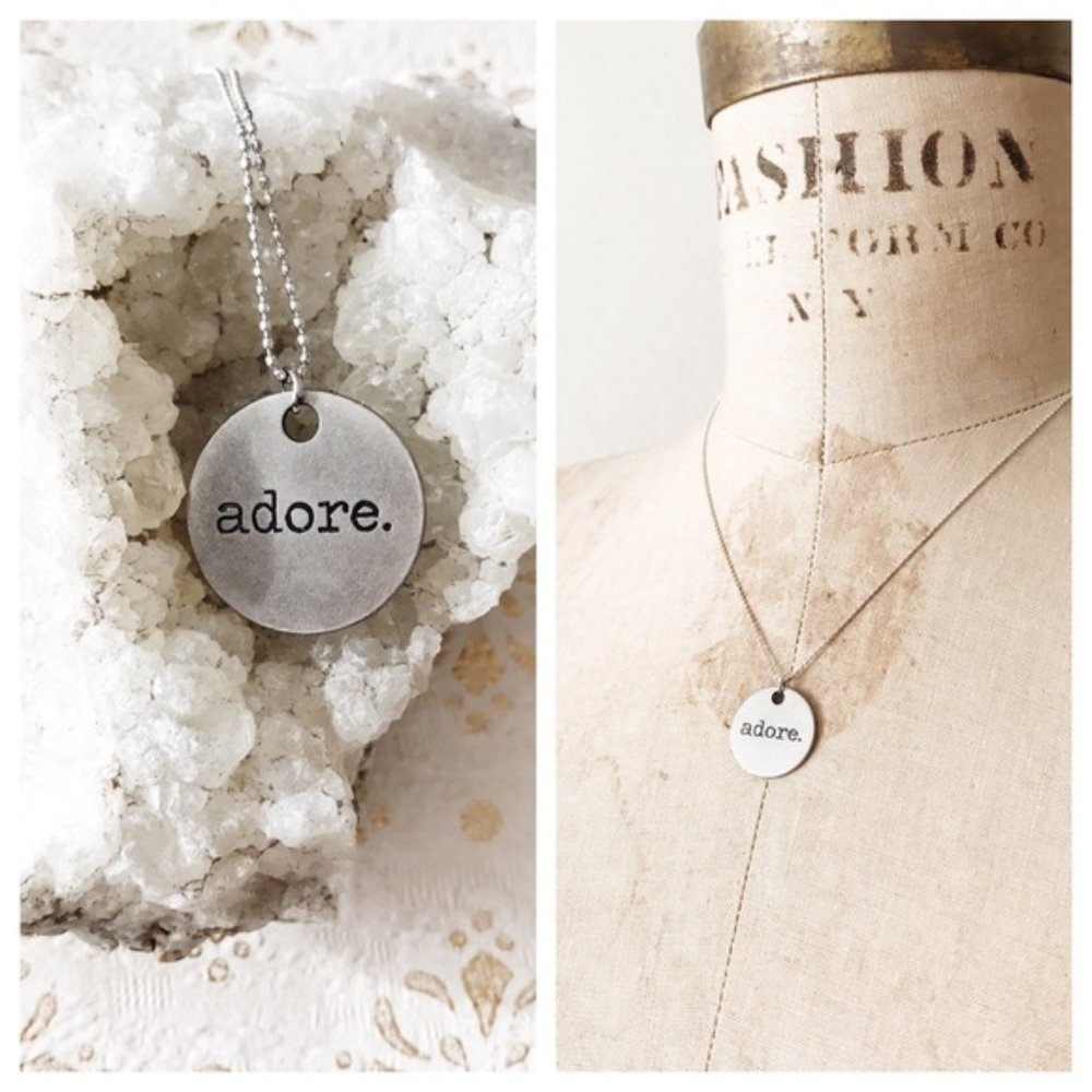 adore •• soul mantra II necklace